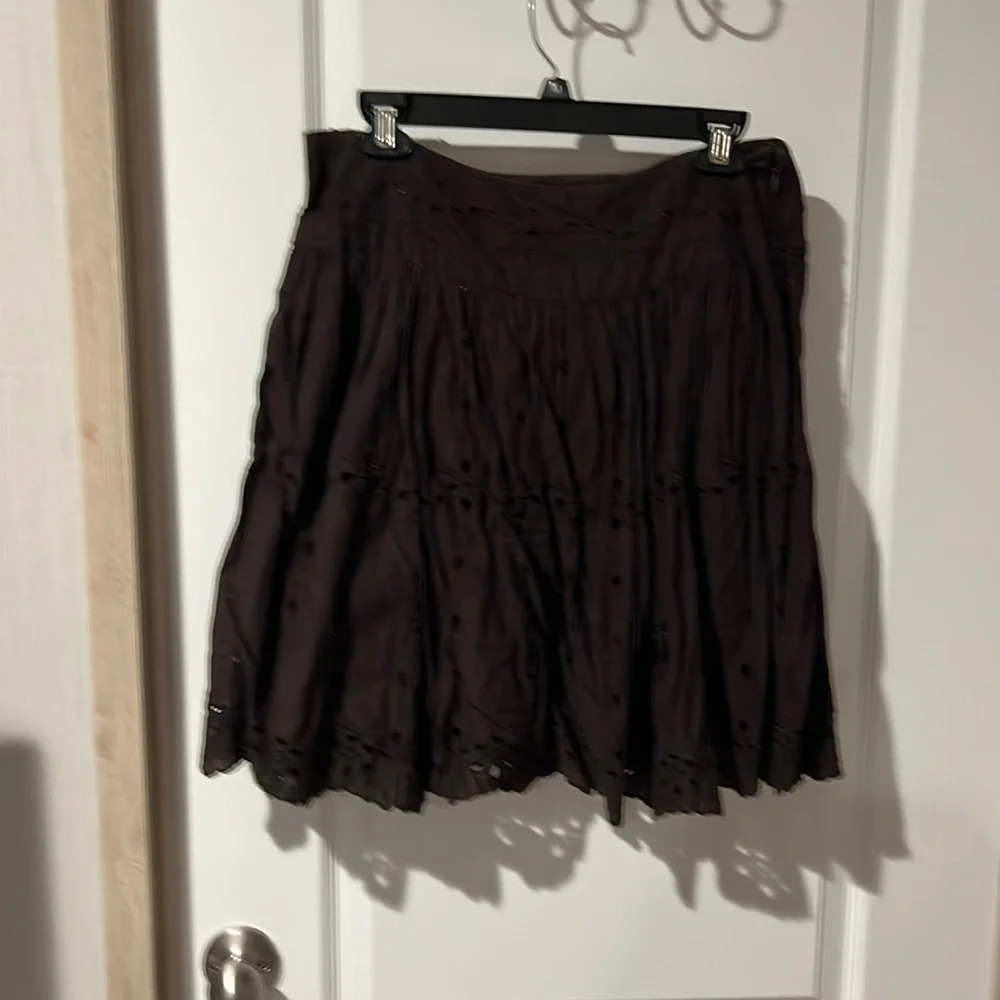 Women’s brown summer skirt